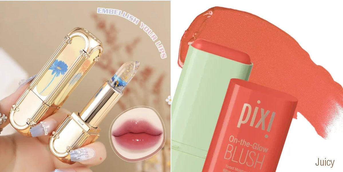 P.ixi Blush And Color Changing Lipstick