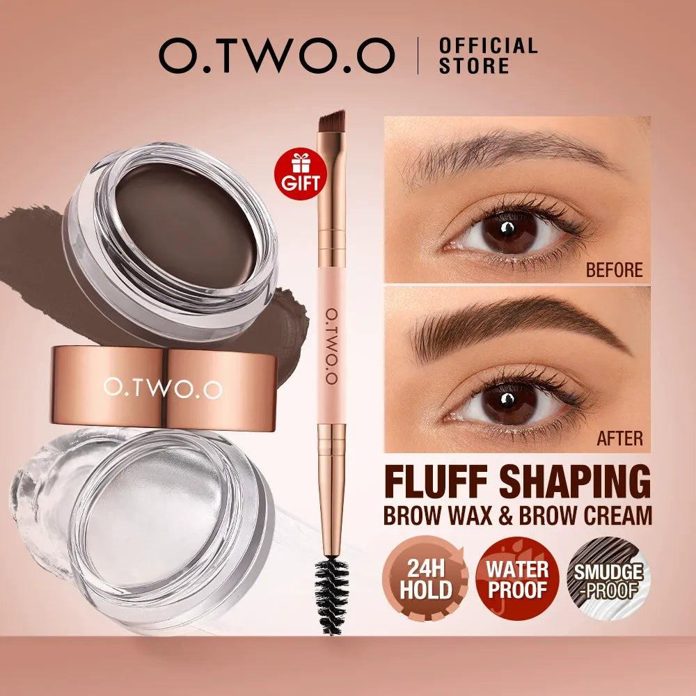 O.TWO.O Volumizing and Setting Brow Wax & Brow Mascara