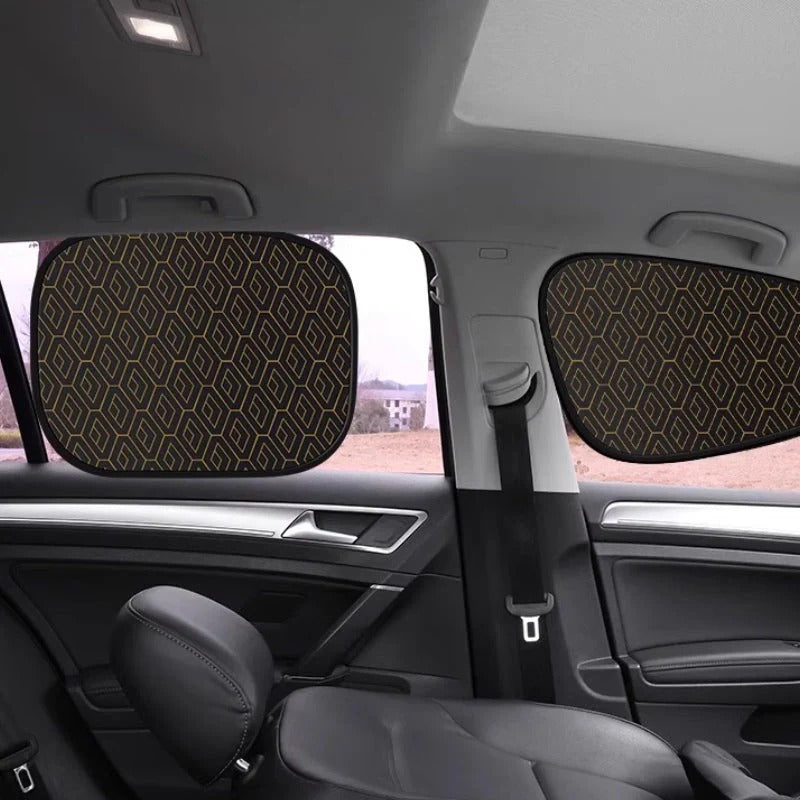💥 Car Side Window Sunshades – UV-Protective, Curved, Universal ✨
