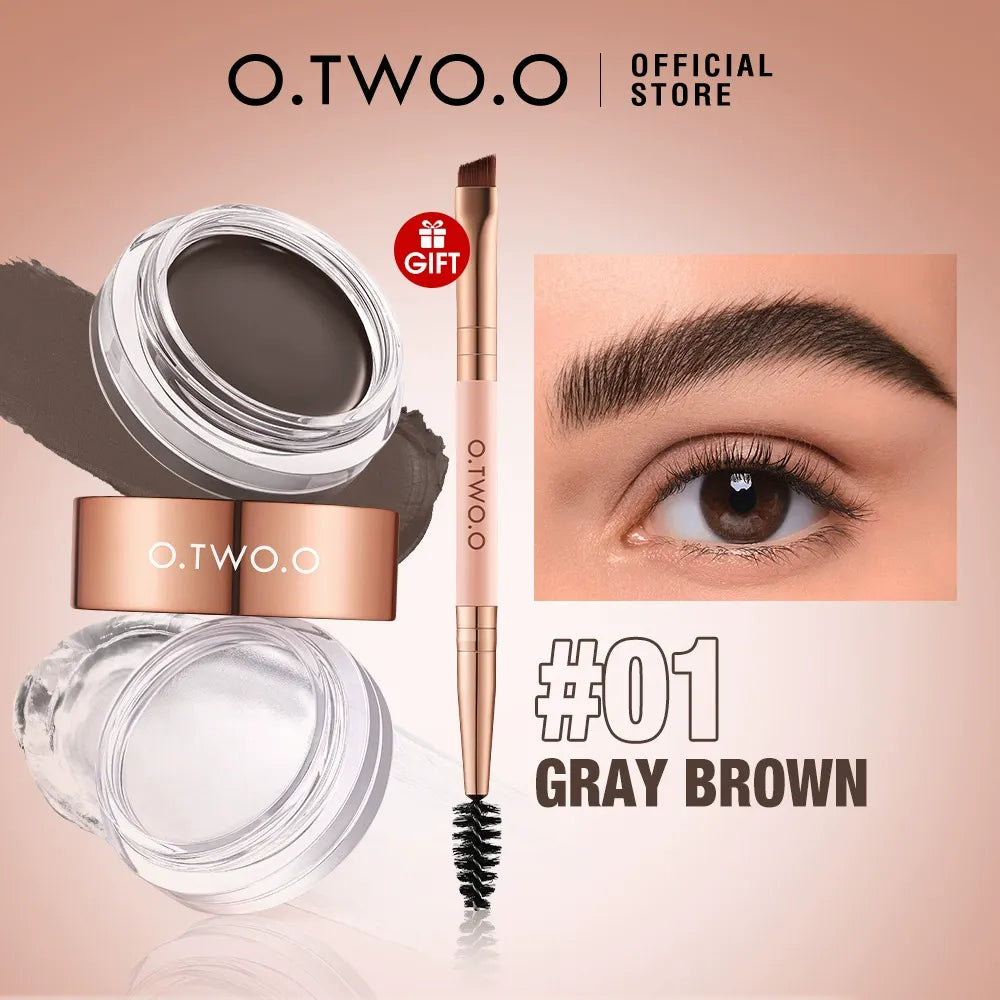O.TWO.O Volumizing and Setting Brow Wax & Brow Mascara