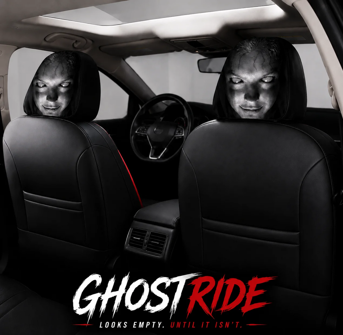 Ghost Ride  Headrest  Covers