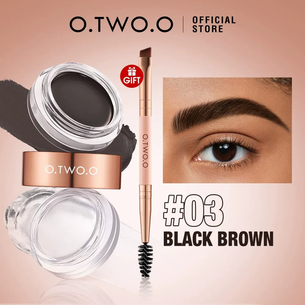 O.TWO.O Volumizing and Setting Brow Wax & Brow Mascara