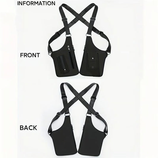 Adjustable Leather  Underarm Shoulder Bag