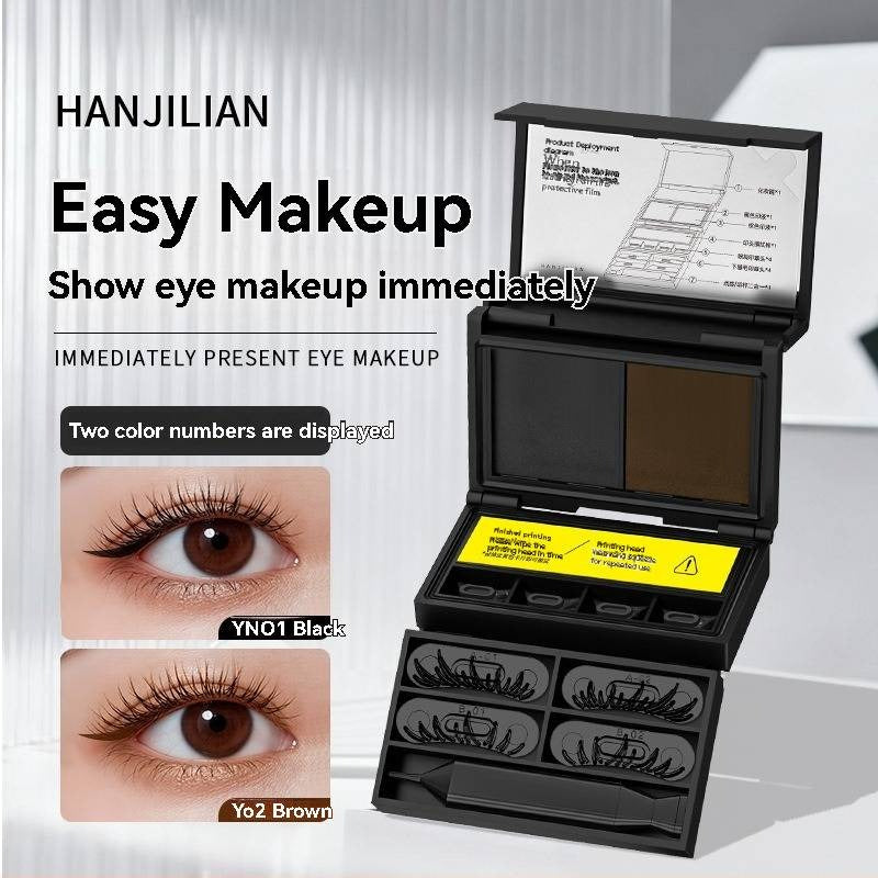 2-in-1 Eye Makeup Stamp Pen [Black Box Set]