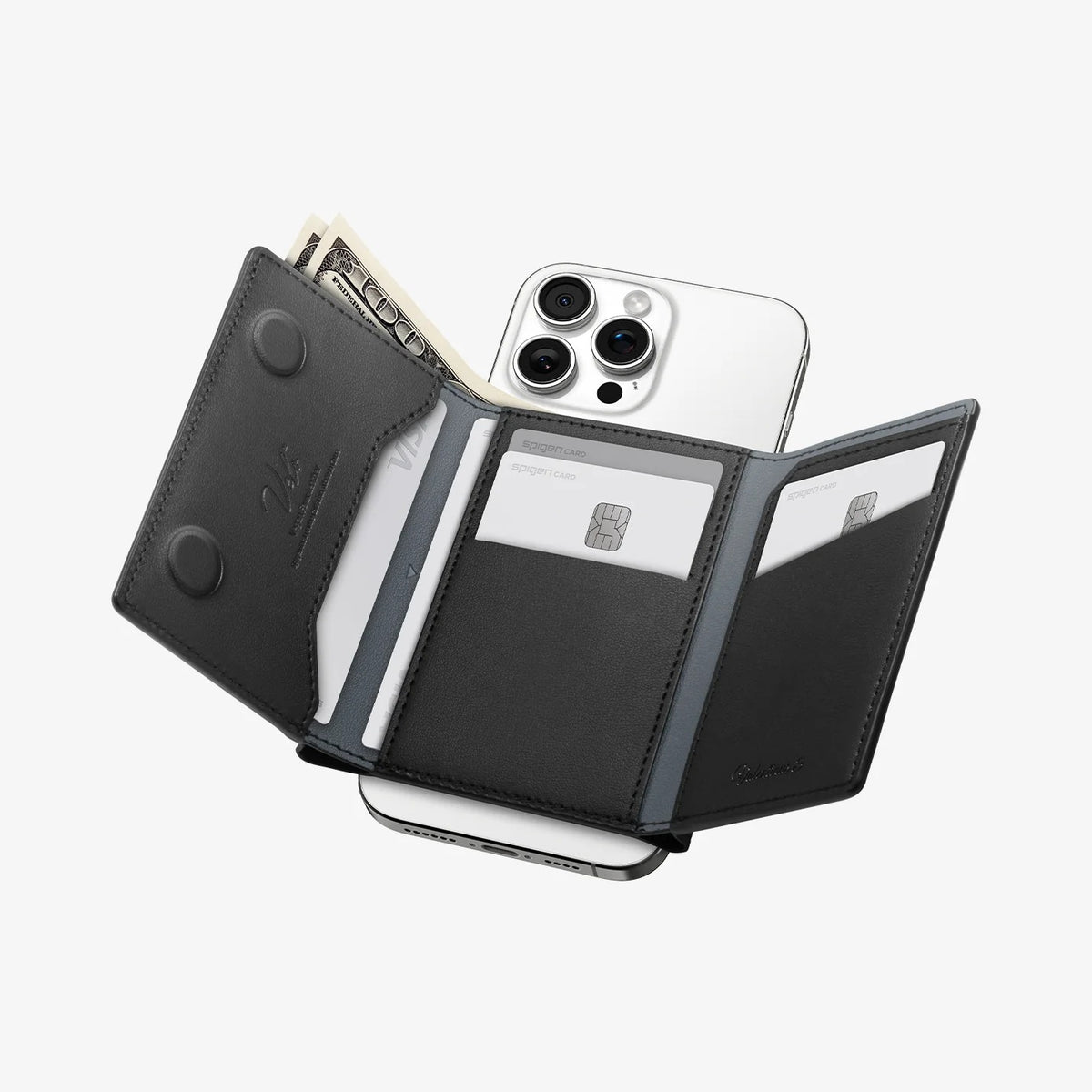 Spigen Valentinus S (Mag Fit) - Black