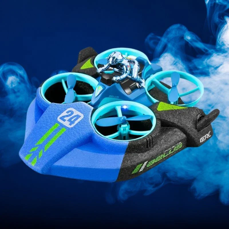 Mini 3 in 1 Sea Land Air Flight Remote Control Car Boat & Drone.