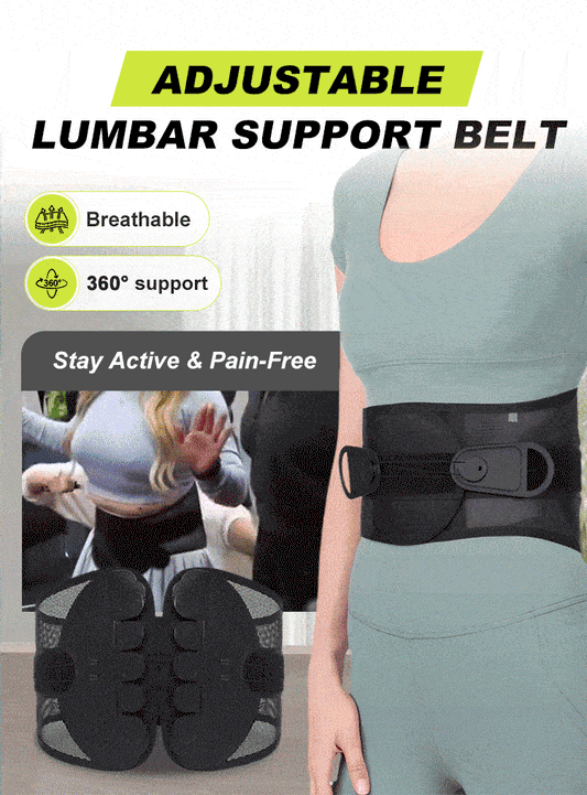 🔥Adjustable Single Pull Lumbar Back Support Brace