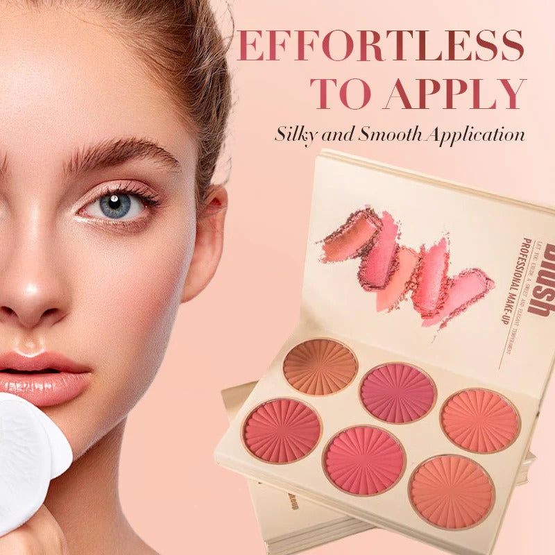 5-layer book-like makeup palette with 67 professional shades