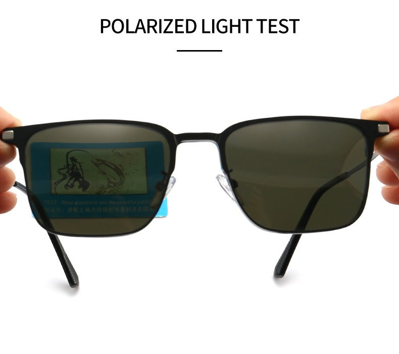 New polarized sunglasses with magnetic closure