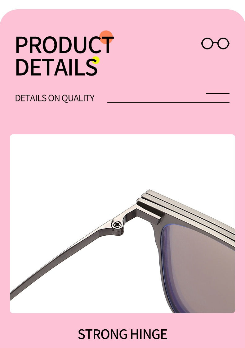 New polarized sunglasses with magnetic closure