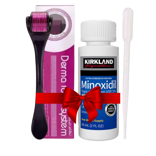 Kirkland Minoxidil 5% + DRS Derma Roller