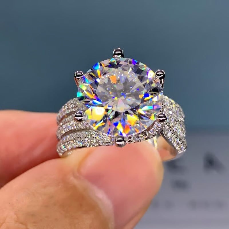 🎁3 Carat Super Sparkling zircon Ring [With Box]