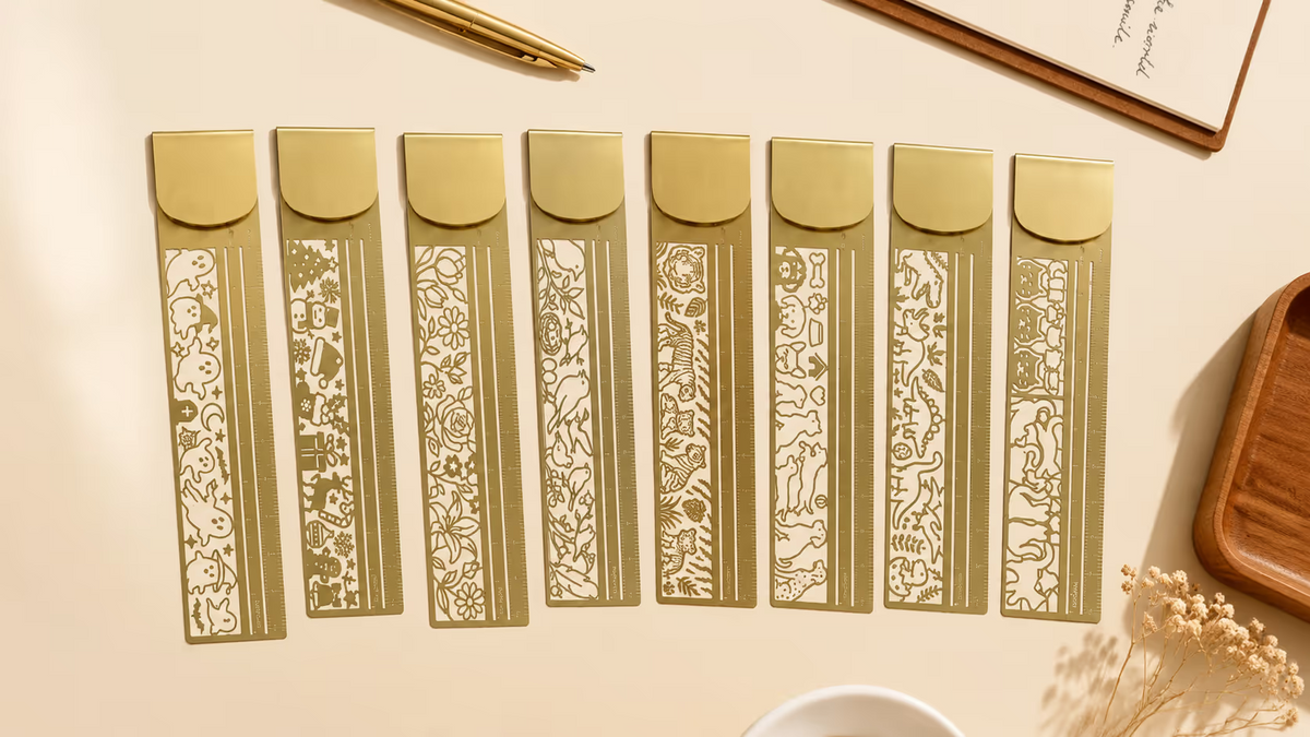 Metal Bookmark Ruler- 3pcs Set