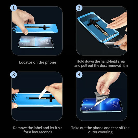📱Invisible Artifact Screen Protector -Dust Free Without Bubbles [ 3 pcs ]